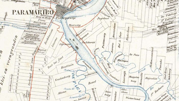 Contextual imagery from the Suriname Time Machine collections